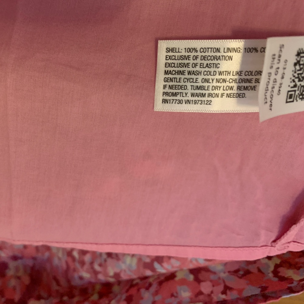 Universal Thread Pink Floral Maxi Dress Size Medium Sleeveless Smocked Tiered - Picture 7 of 8